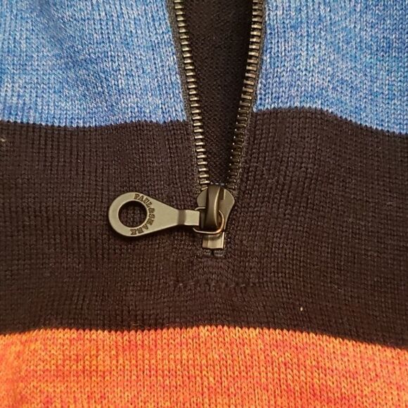 Paul&Shark Yachting Men's Mjlti Color Italian Wool Luxury Sweater Large - Picture 7 of 8